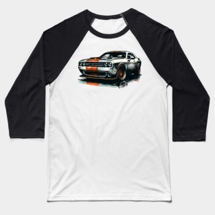 Dodge Challenger Baseball T-Shirt